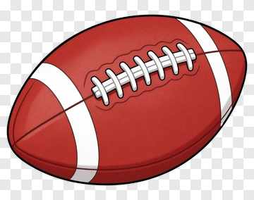 Red Football PNG
