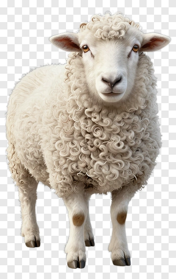 Fluffy Sheep PNG