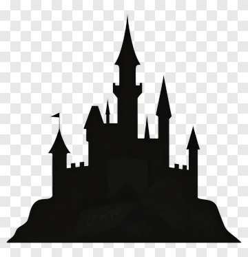 Silhouette Castle PNG