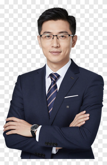 Businessman In Suit With Glasses PNG