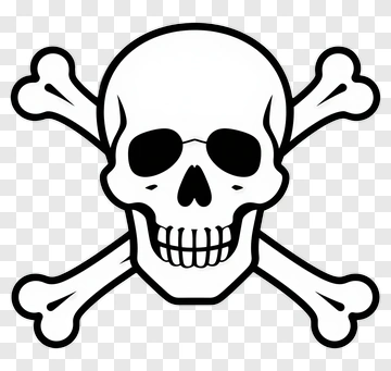 Skull And Crossbones Symbol PNG