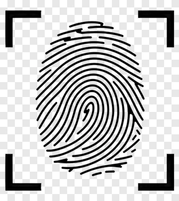 Fingerprint Illustration PNG