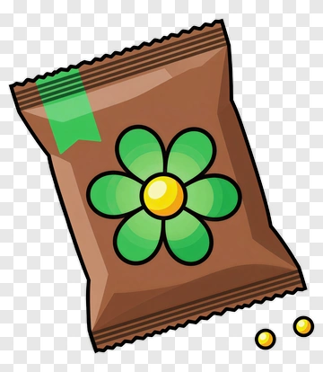 Flower Seed Packet PNG