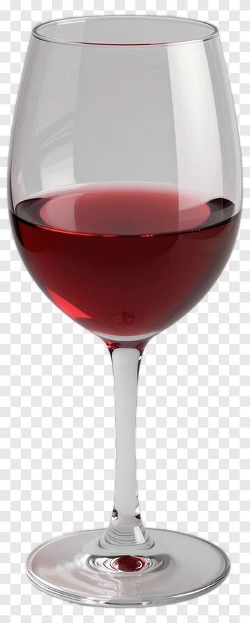 Red Wine Glass PNG