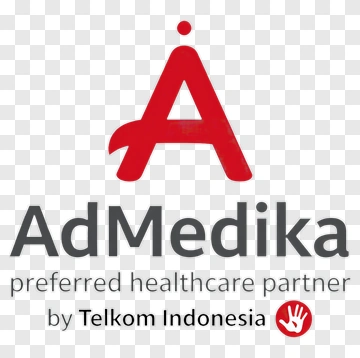 Admedika Logo By Telkom Indonesia PNG