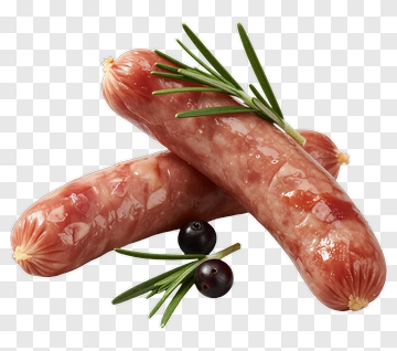 Sausages With Rosemary And Berries PNG