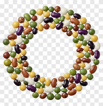 Colorful Candy Wreath PNG