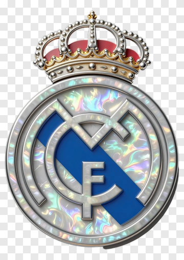 Real Madrid Football Club Logo PNG