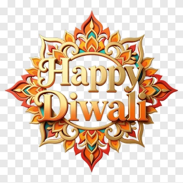 Happy Diwali Greeting PNG