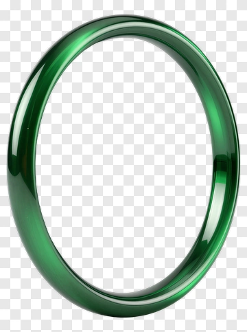 Green Circular Bangle PNG