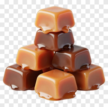 Caramel Candy Stack PNG