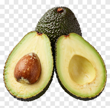 Avocado Halves With Seed PNG