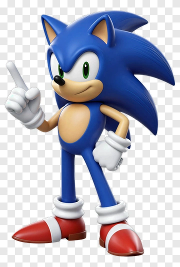Sonic The Hedgehog Pointing PNG