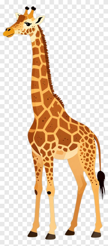 Cartoon Giraffe PNG