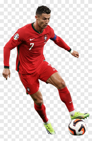 Football Player Kicking A Ball PNG