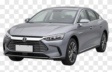 Silver Sedan Car PNG