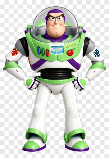 Buzz Lightyear Action Figure PNG