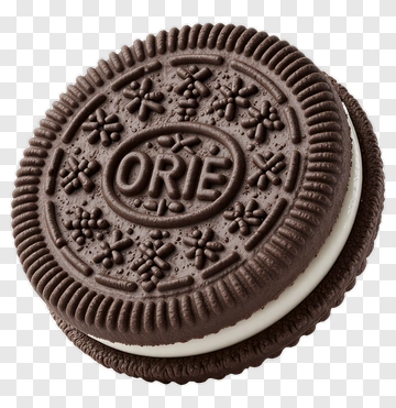 Oreo Cookie With Cream Filling PNG