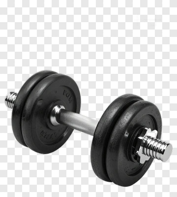 Dumbbell Weight For Strength Training PNG