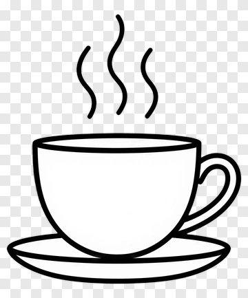 Coffee Cup With Steam PNG