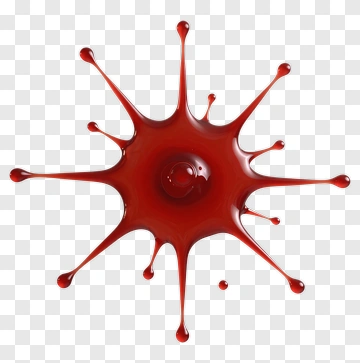 Red Paint Splash PNG