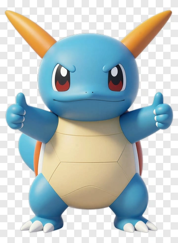 Squirtle Giving Thumbs Up PNG