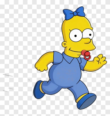 Cartoon Baby Running PNG