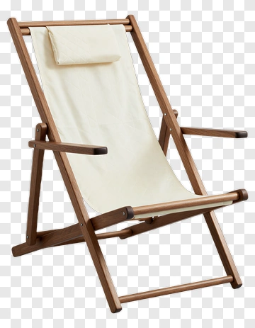 Wooden Folding Chair PNG