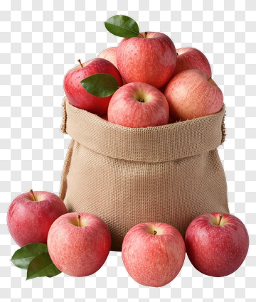 Basket Of Red Apples PNG