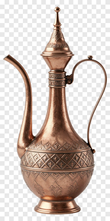 Decorative Copper Jug PNG
