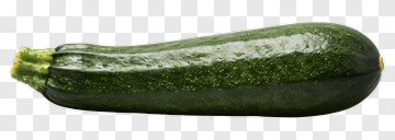 Fresh Green Zucchini PNG