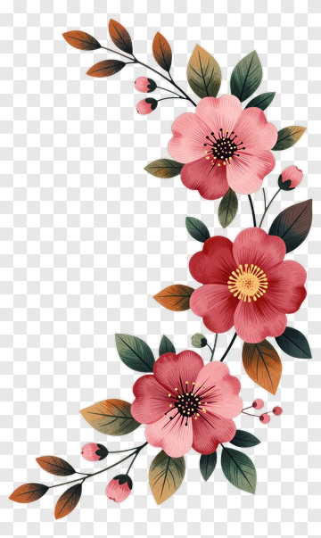 Colorful Floral Arrangement PNG