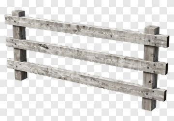 Wooden Fence Panel PNG