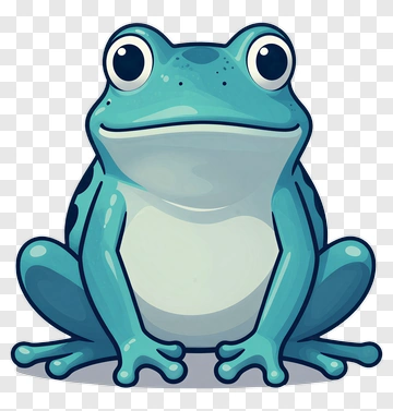 Cartoon Frog PNG