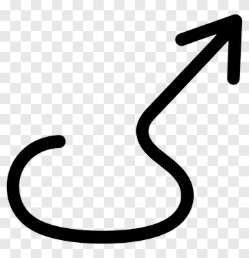 Curved Arrow Pointing Upward PNG