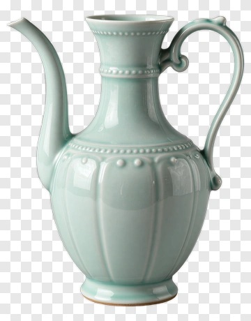 Ceramic Teapot With Spout PNG