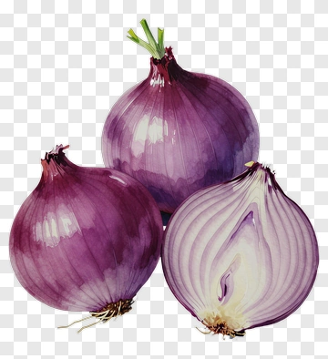 Purple Onions Group PNG