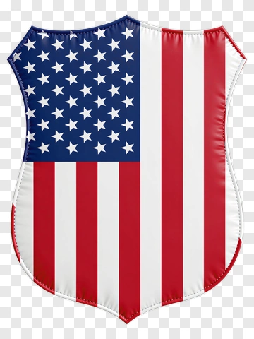 American Flag Shield PNG