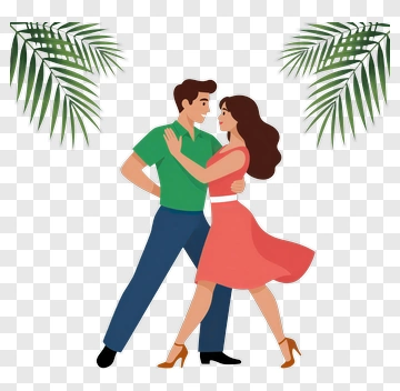 Couple Dancing Together PNG