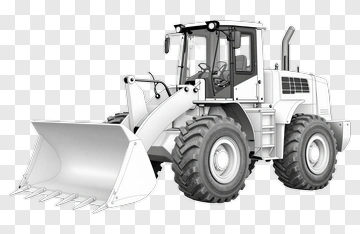 Front Loader Construction Vehicle PNG