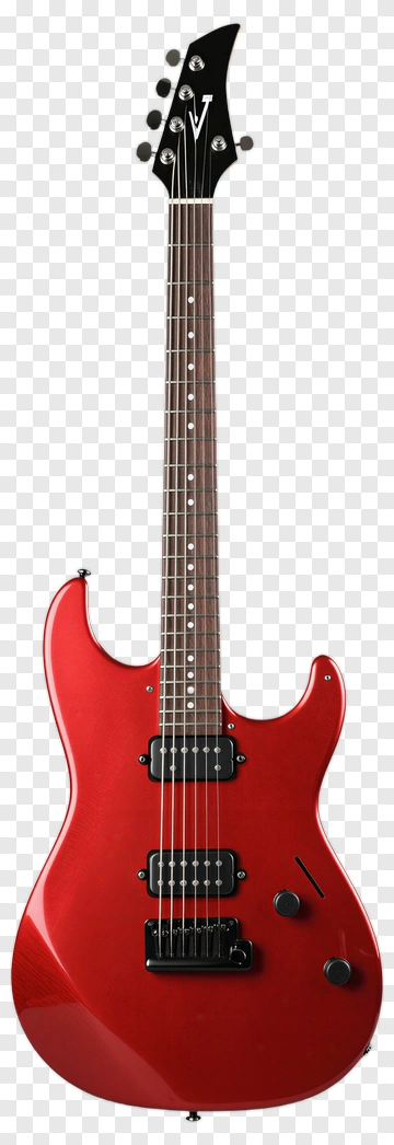 Red Electric Guitar PNG