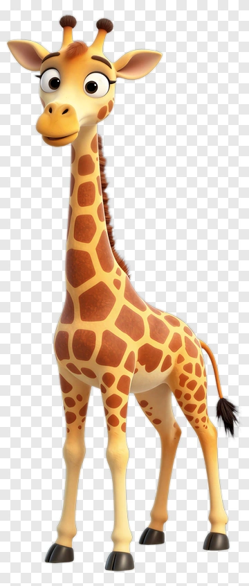Cartoon Giraffe PNG