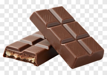 Chocolate Bar With Nuts PNG