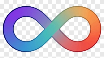 Colorful Infinity Symbol PNG