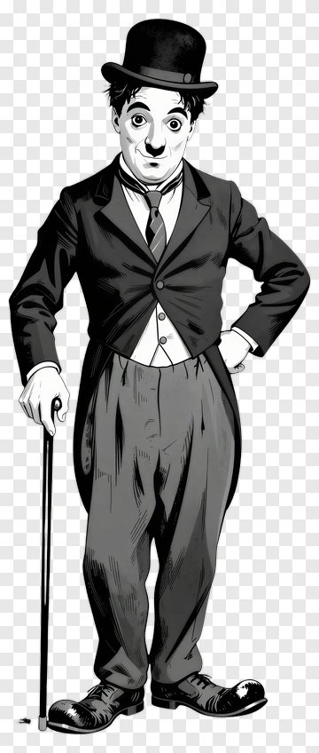 Cartoon Character In Formal Attire PNG