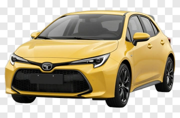 Yellow Car PNG