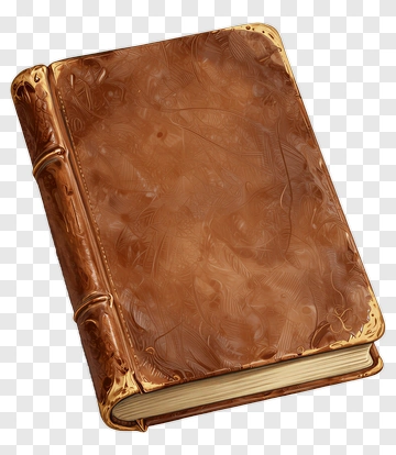 Leather Bound Book PNG