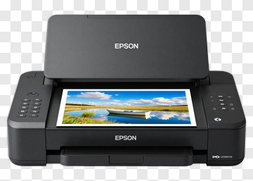 Epson Printer With Photo Output PNG