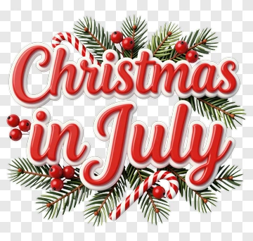 Christmas In July Decoration PNG
