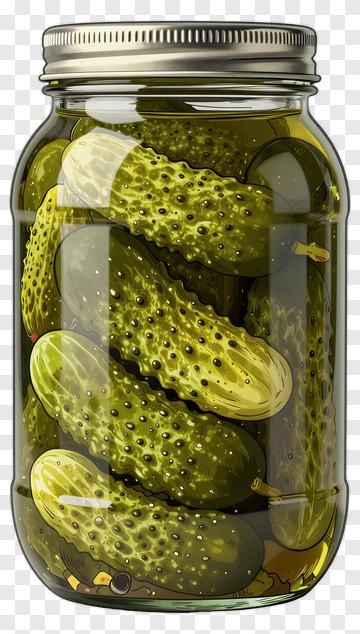Jar Of Pickles PNG